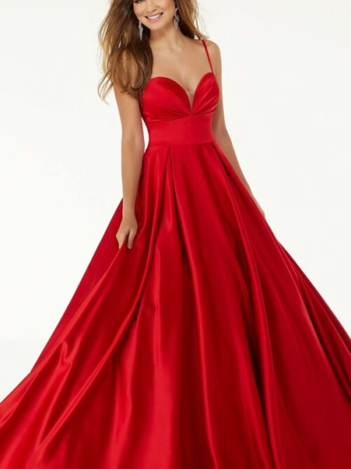 45094 - Morilee - Abito Cerimonia Rosso