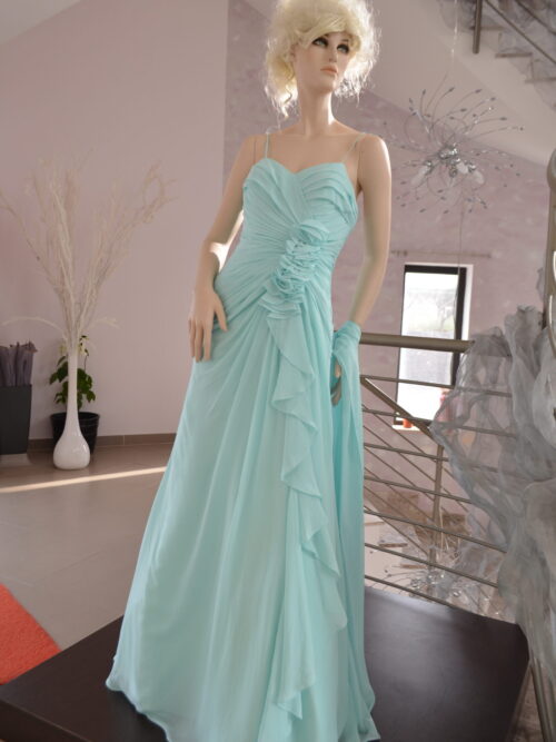 BG0060 - Abito Lungo Ronald Royce Colore Verde Taglia 48