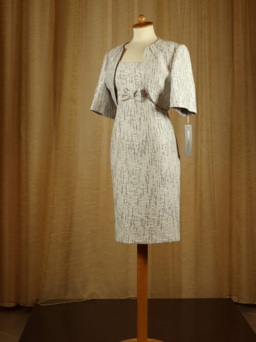 BG0062 - Abito Midi Michaela Louisa Colore Grigio Taglia 44