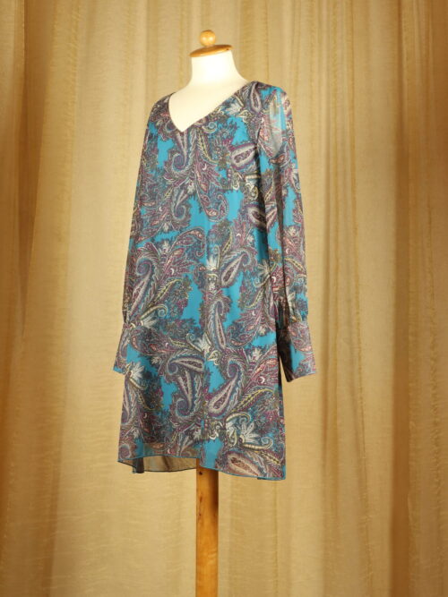 BG0066 - Abito Midi Iciar Candela Colore Fantasia Taglia 46