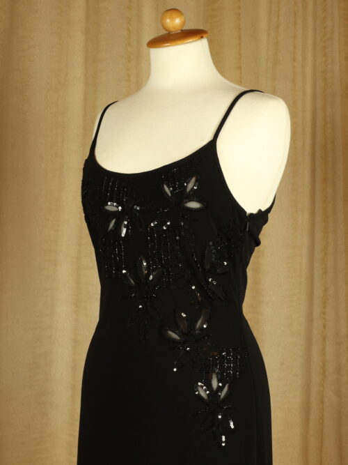 BG0072 - Abito Lungo  Colore Nero Taglia