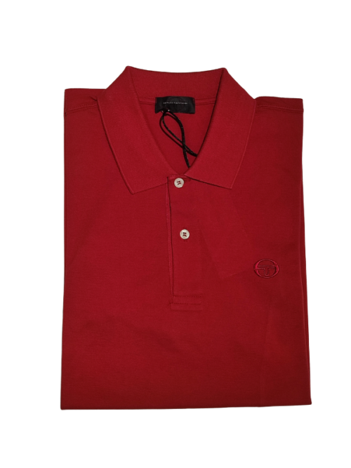 BG0156 - Polo Uomo Sergio Tacchini Colore Rossa Taglia 50