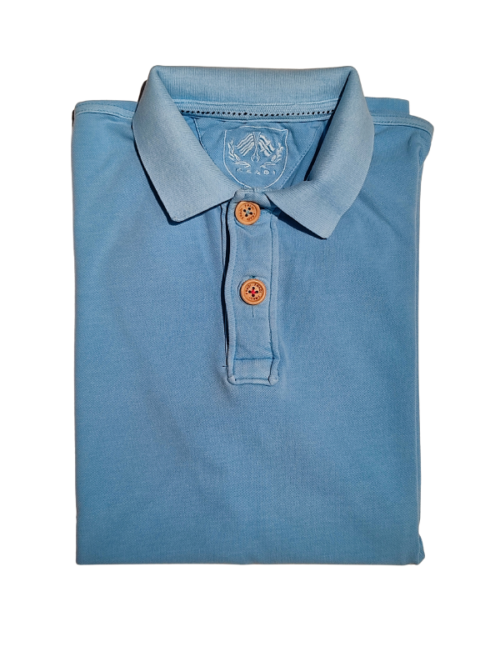 BG0168 - Polo Uomo Fradi Colore Celeste Taglia M