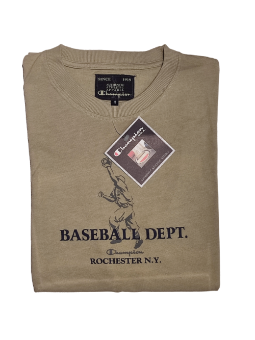 BG0178 - T-Shirt Uomo Champion U.S.A. Colore Beige Taglia L