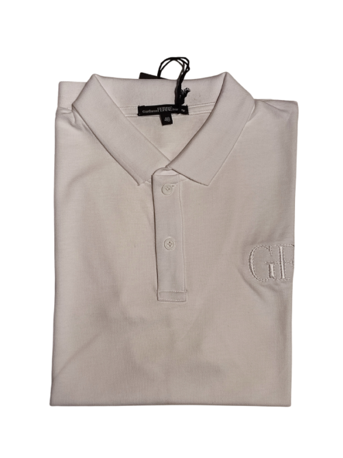 BG0179 - Polo Uomo Gianfranco Ferrè Colore Bianco