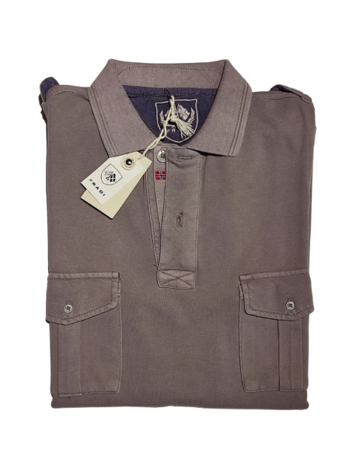 BG0181 - Polo Uomo Fradi Colore Grigio Taglia M