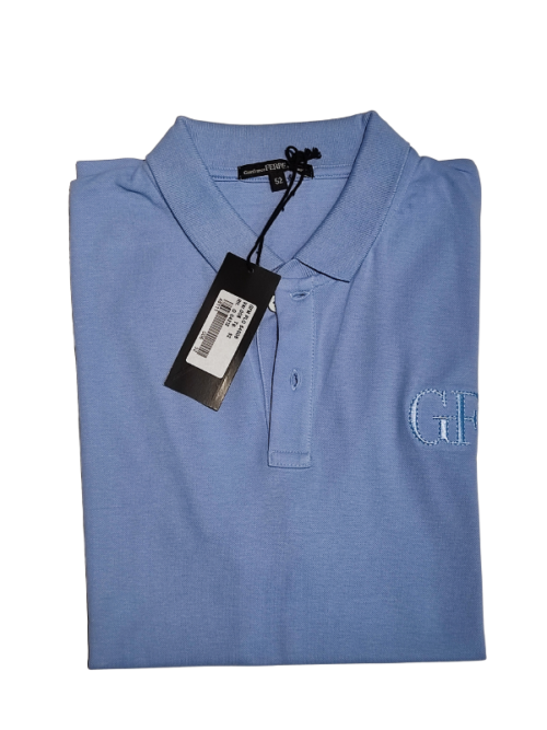 BG0184 - Polo Uomo Gianfranco Ferrè Colore Celeste Taglia 52