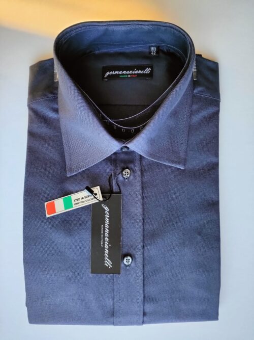 BG0221 - Camicia Uomo Germano Vianelli Colore Grigio Taglia 42