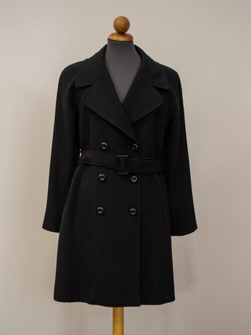BG0241 - Cappotto Donna Lungo Opera Prima Colore Nero Taglia 46