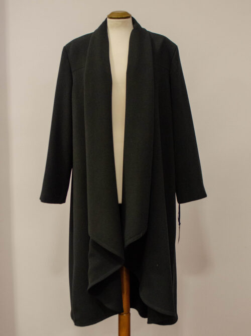 BG0267 - Cappotto Donna Lungo Opera Prima Colore Nero Taglia 50