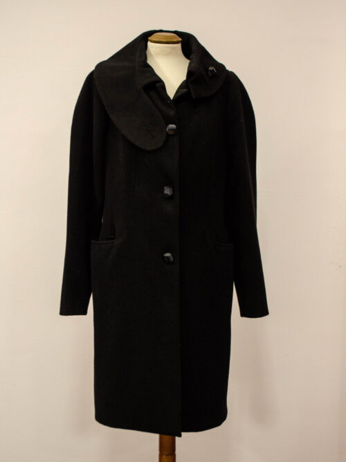 BG0272 - Cappotto Donna Lungo Marika della Valle Colore Nero