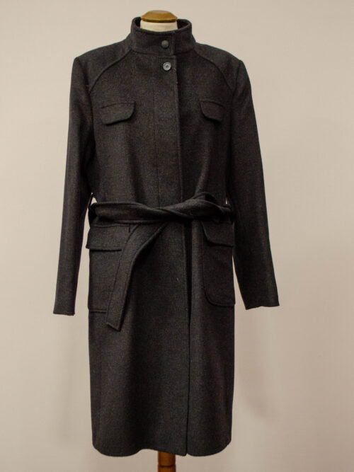 BG0276 - Cappotto Donna Lungo Elena Monti Colore Grigio Taglia 48