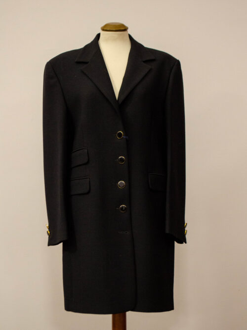 BG0285 - Cappotto Donna Lungo Marianne Colore Nero Taglia 44