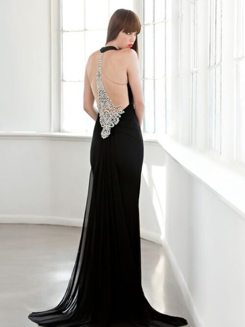 E748 - Eleni Elias - Abito Cerimonia Cherry