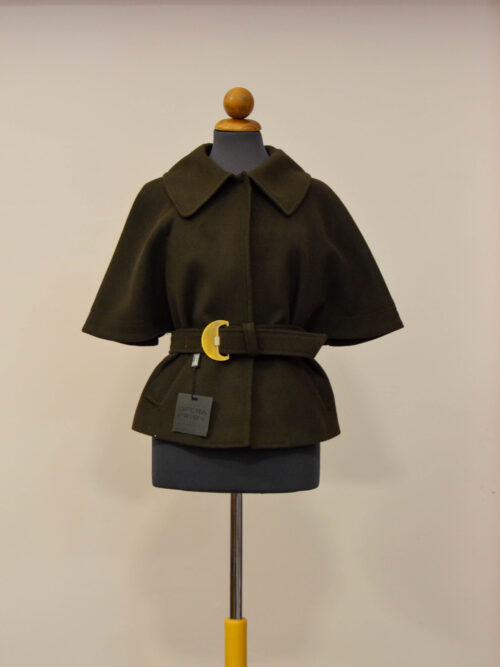 BG0291 - Cappotto Donna Corto Opera Prima Colore Marrone Taglia 42