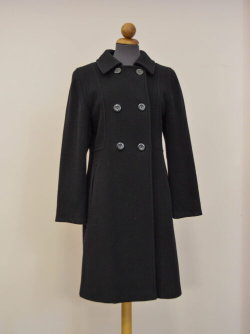 BG0294 - Cappotto Donna Lungo Opera Prima Colore Nero Taglia 42