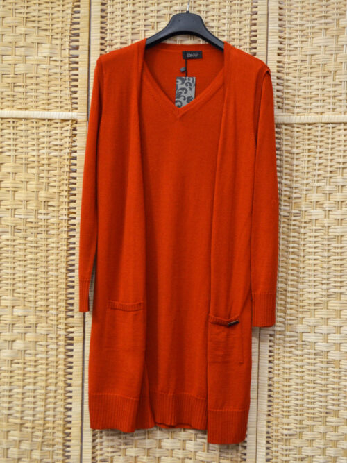 BG0300 - Abito Donna Corto Daneva Colore Rosso Taglia 46